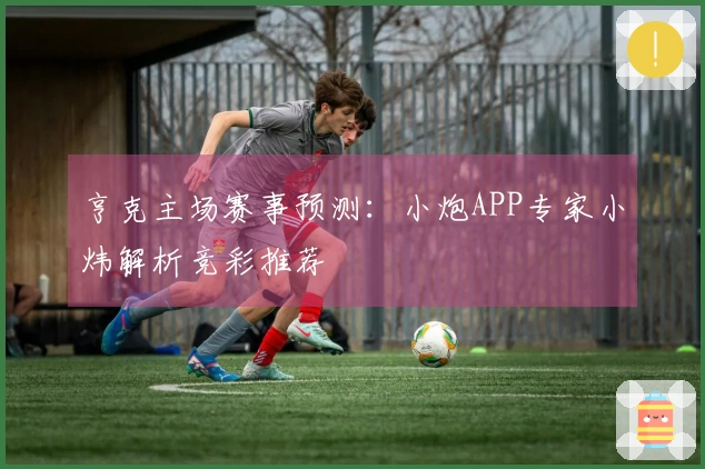 亨克主场赛事预测：小炮APP专家小炜解析竞彩推荐